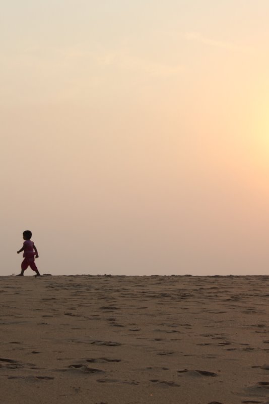 India 2010 - Kerala - Kannur - Costa Malabari - Sunset